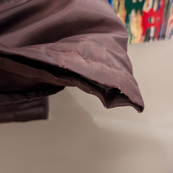 LONDON FOG Tower XL Chocolate Brown Down PUFFER Jacket XL - Picture 10 of 13